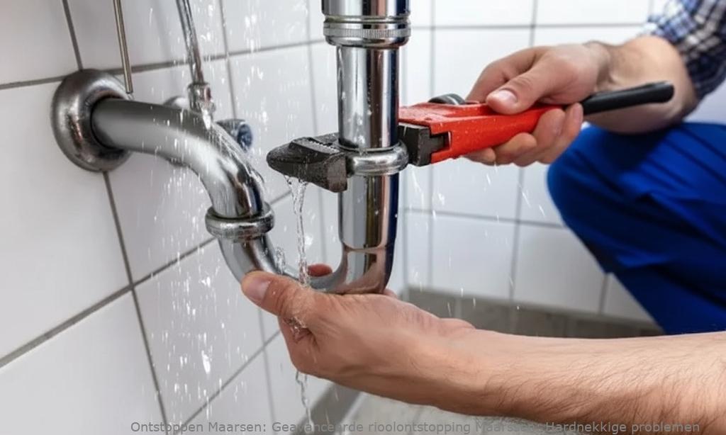 Geavanceerde rioolontstopping Maarssen: Hardnekkige problemen