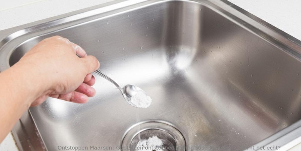 Gootsteen ontstoppen baking soda Maarssen: Werkt het echt?