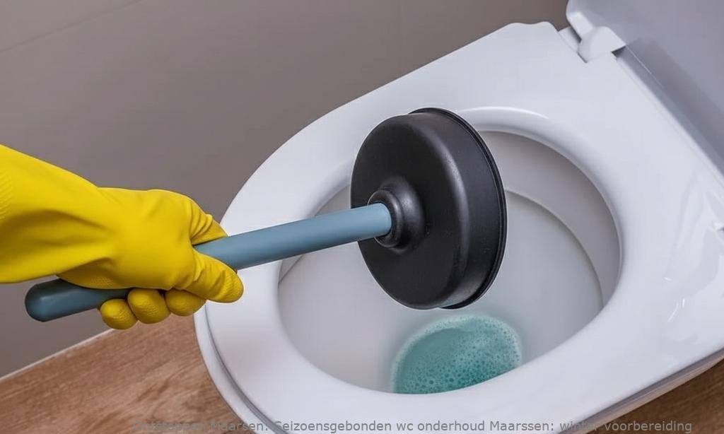 Seizoensgebonden wc onderhoud Maarssen: winter voorbereiding