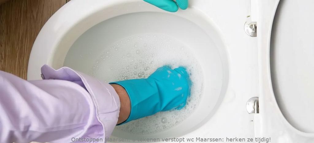 6 tekenen verstopt wc Maarssen: herken ze tijdig!