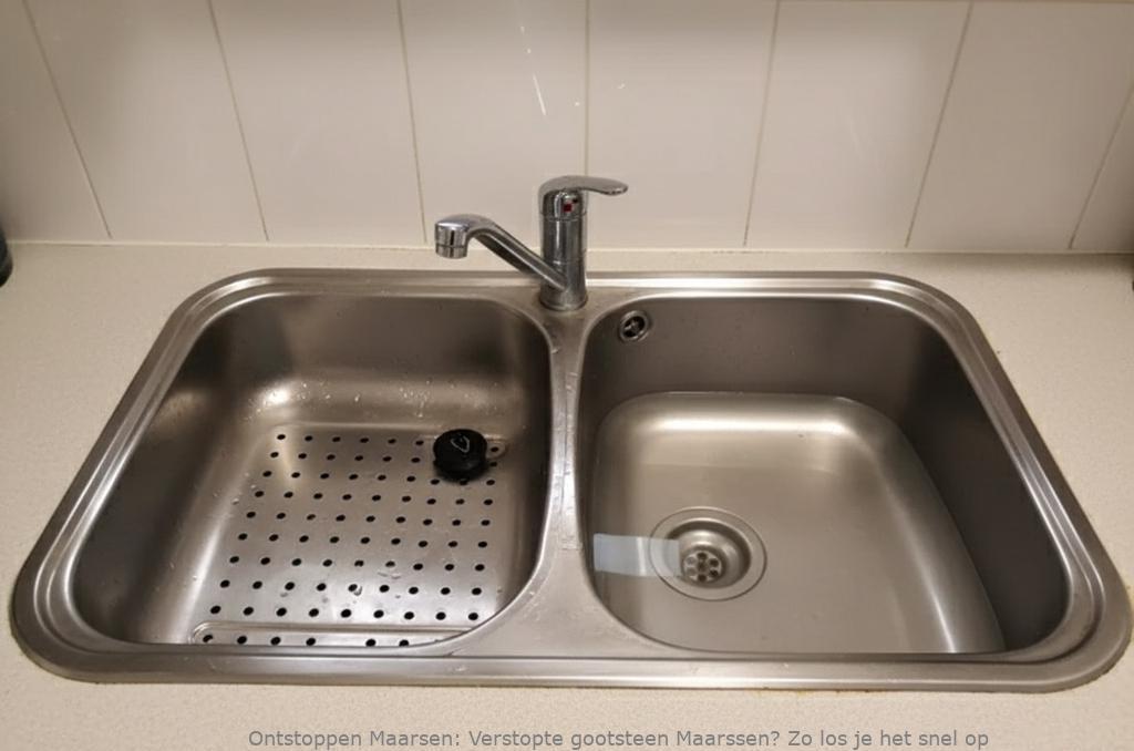 Verstopte gootsteen Maarssen? Zo los je het snel op