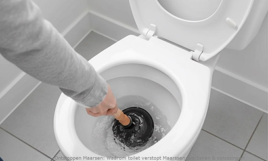 Waarom toilet verstopt Maarssen: oorzaken & oplossingen