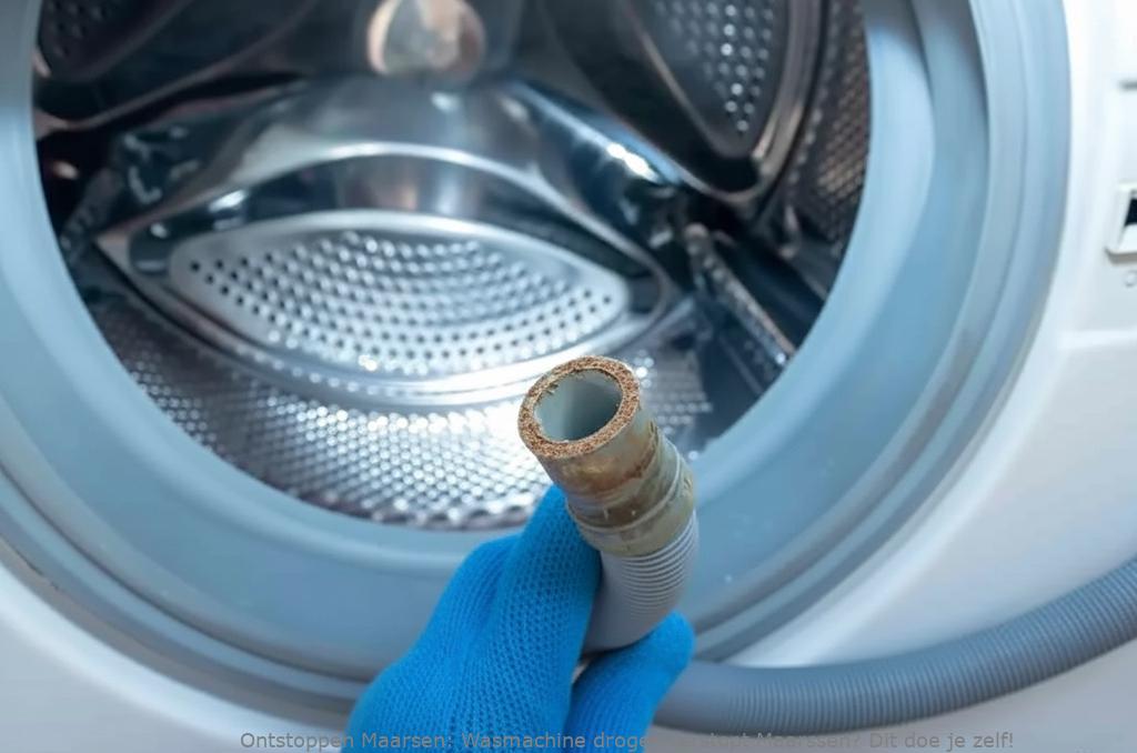 Wasmachine droger verstopt Maarssen? Dit doe je zelf!